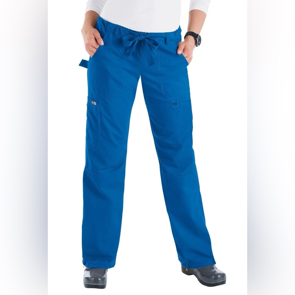 Koi Lindsey Cargo Scrub Pants Blue
New with tags